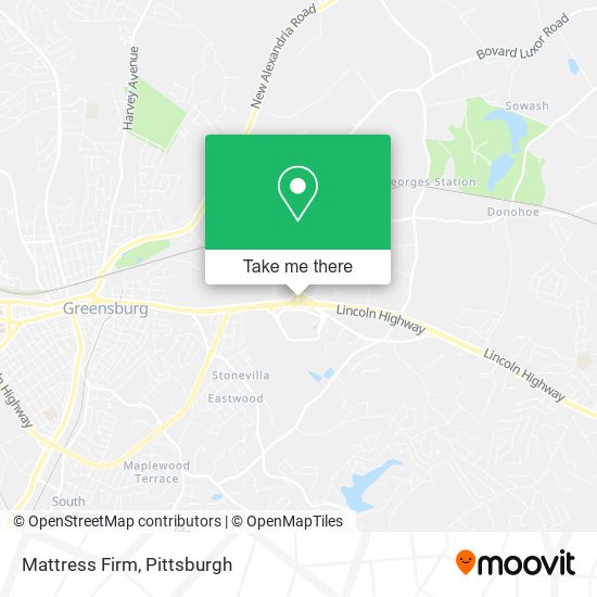 Mattress Firm map