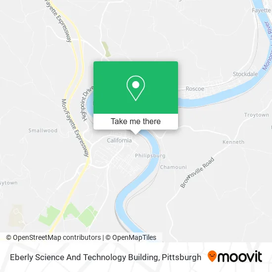 Eberly Science And Technology Building map