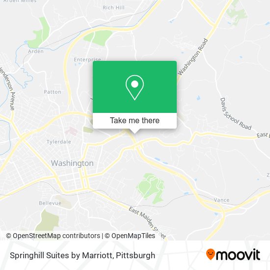 Springhill Suites by Marriott map