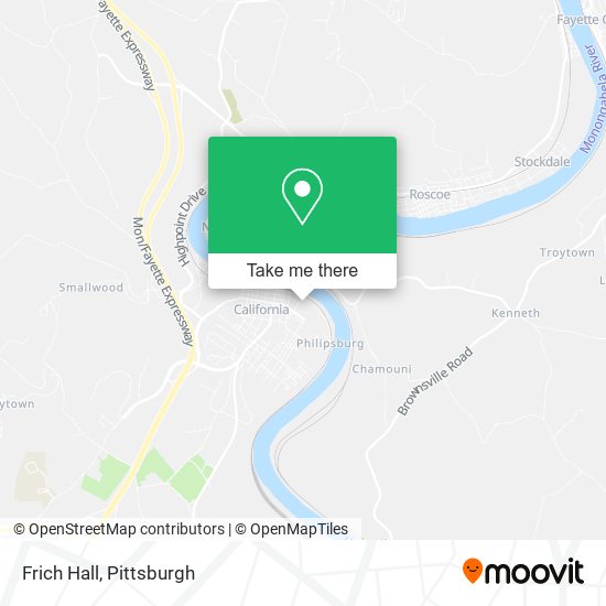 Mapa de Frich Hall