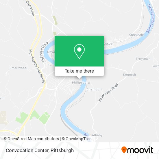 Convocation Center map
