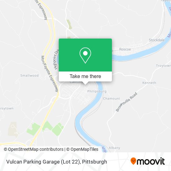 Mapa de Vulcan Parking Garage (Lot 22)