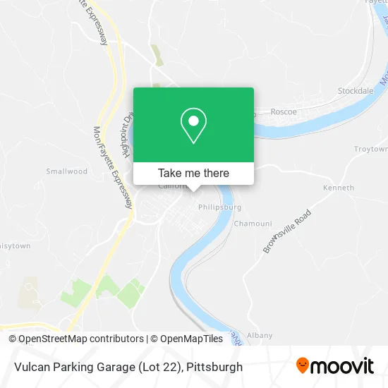 Vulcan Parking Garage (Lot 22) map