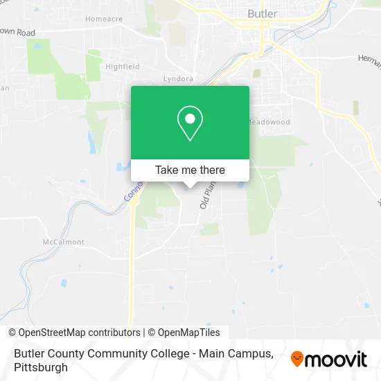 Butler County Community College - Main Campus map