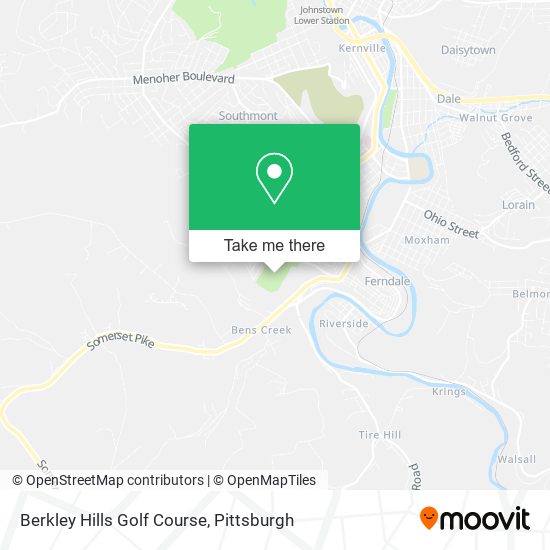 Mapa de Berkley Hills Golf Course