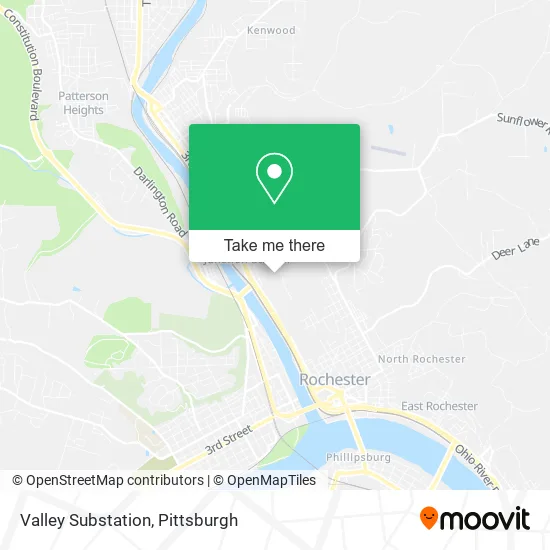 Valley Substation map