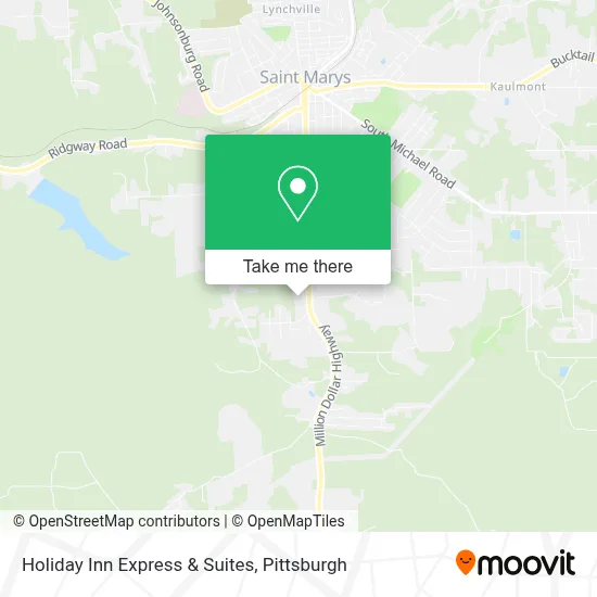 Holiday Inn Express & Suites map