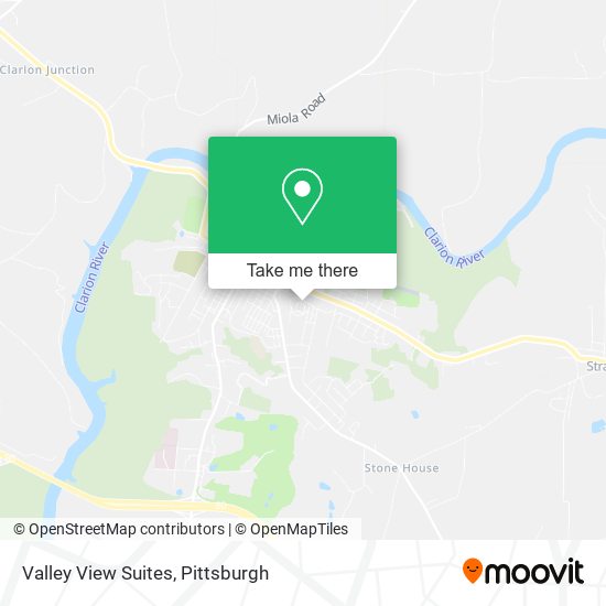 Valley View Suites map