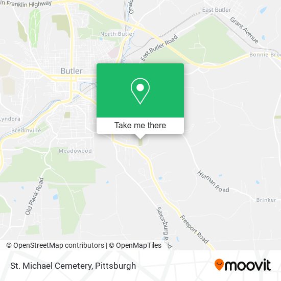 St. Michael Cemetery map