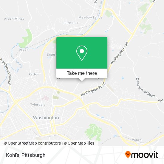 Kohl's map