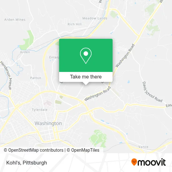 Kohl's map