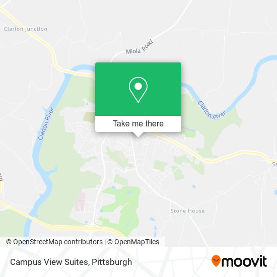 Mapa de Campus View Suites