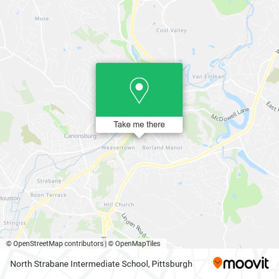 Mapa de North Strabane Intermediate School