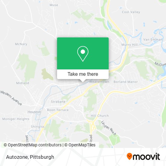 Autozone map