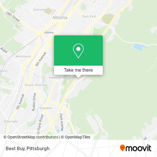 Mapa de Best Buy