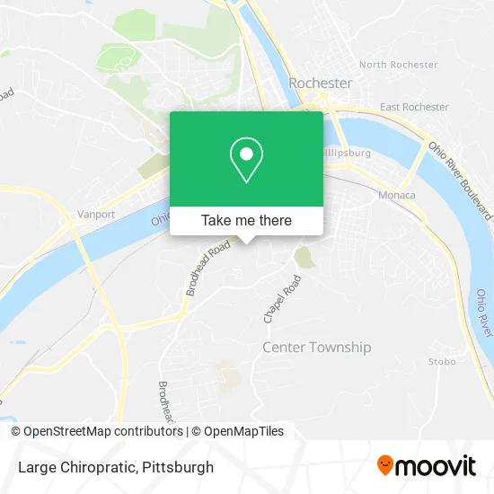 Large Chiropratic map