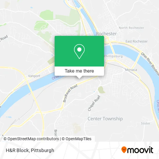 H&R Block map