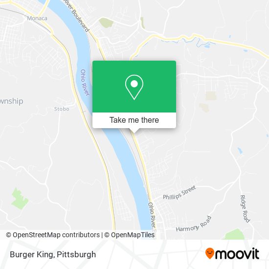 Burger King map