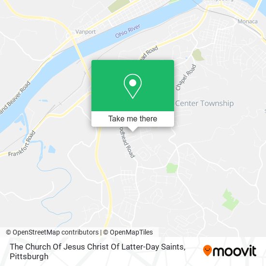 The Church Of Jesus Christ Of Latter-Day Saints map