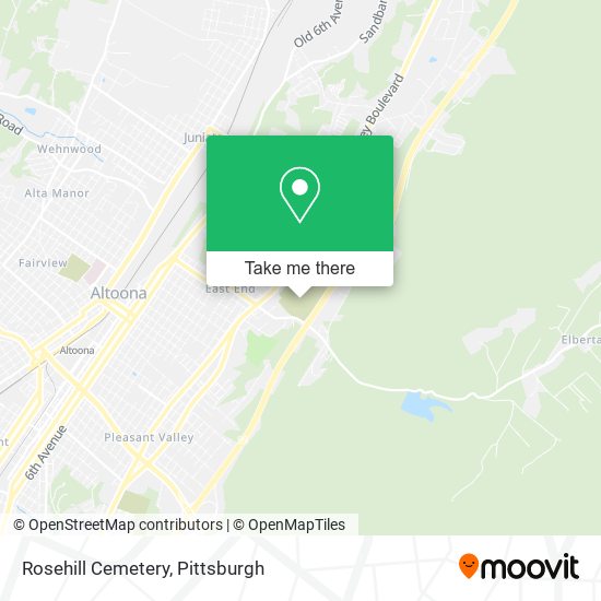 Mapa de Rosehill Cemetery