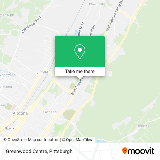 Greenwood Centre map