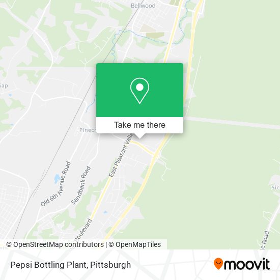 Pepsi Bottling Plant map
