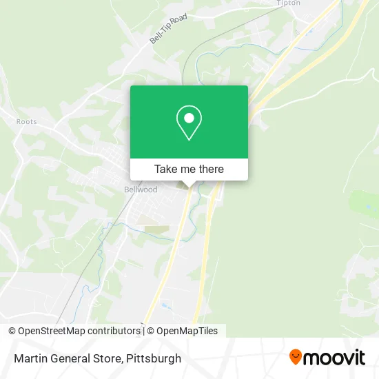 Martin General Store map