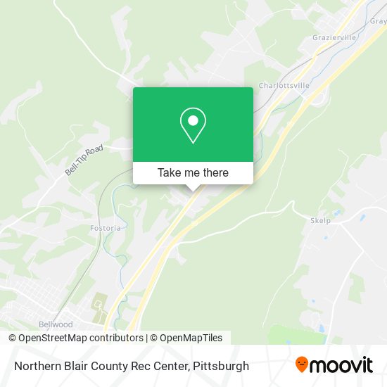 Northern Blair County Rec Center map