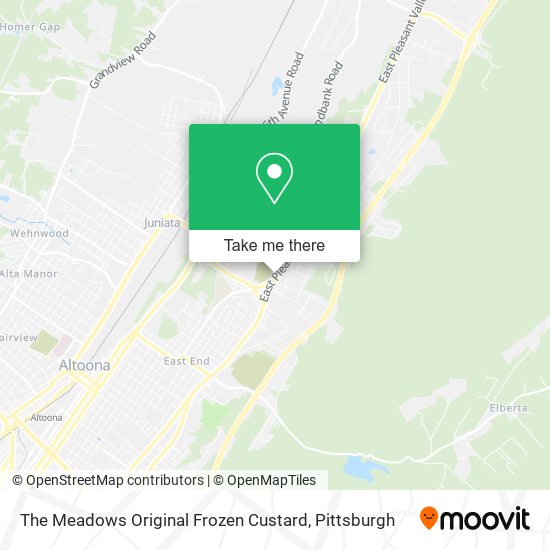 Mapa de The Meadows Original Frozen Custard