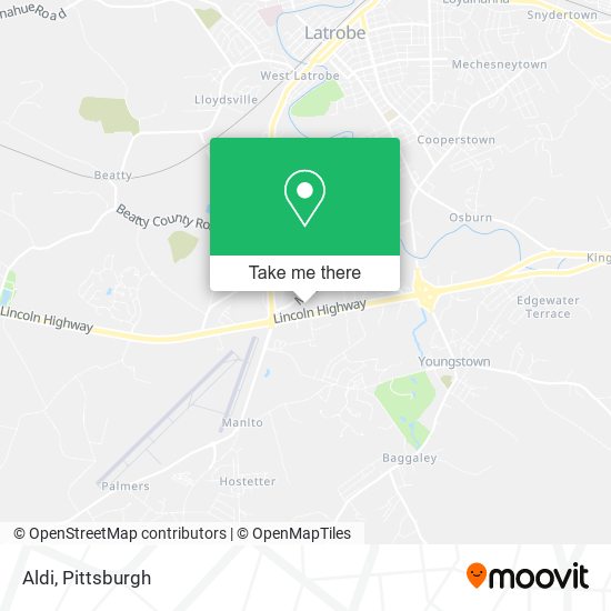 Mapa de Aldi