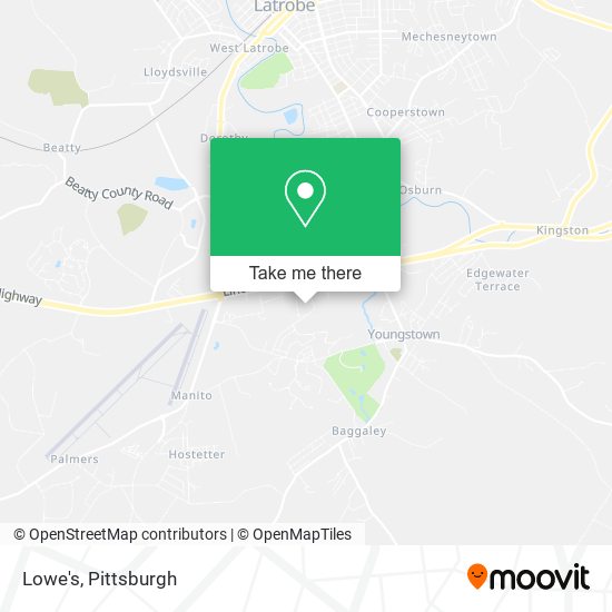 Lowe's map