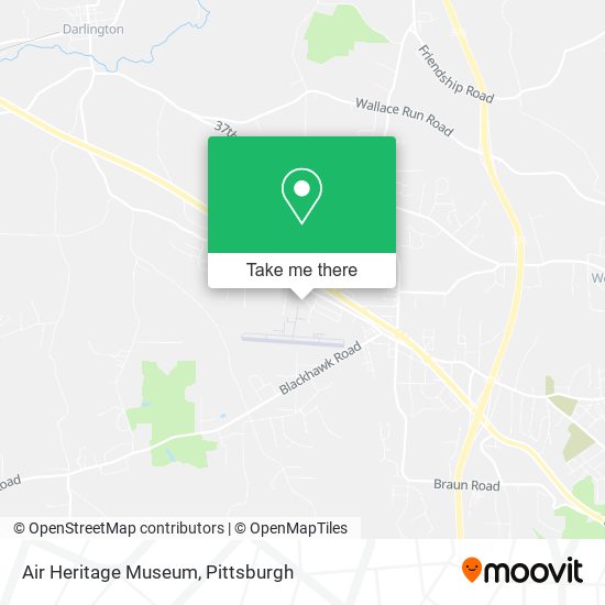 Air Heritage Museum map