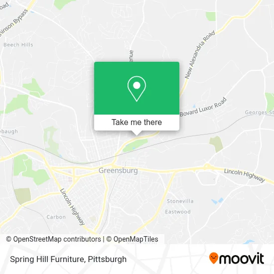 Spring Hill Furniture map