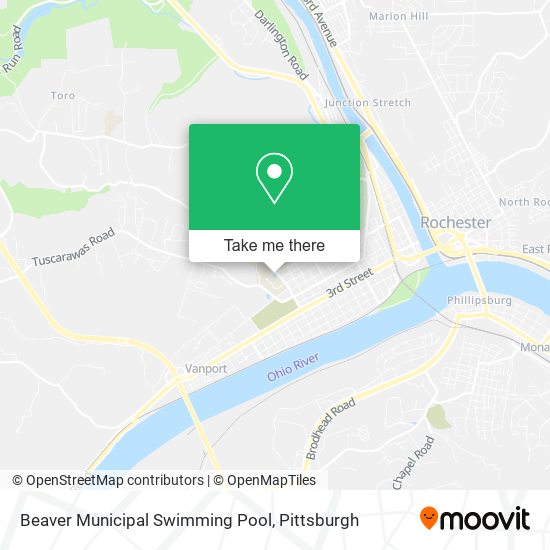 Beaver Municipal Swimming Pool map