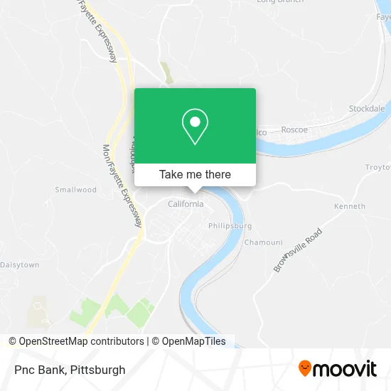 Pnc Bank map