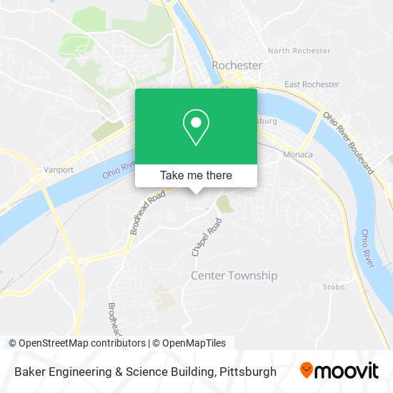 Baker Engineering & Science Building map