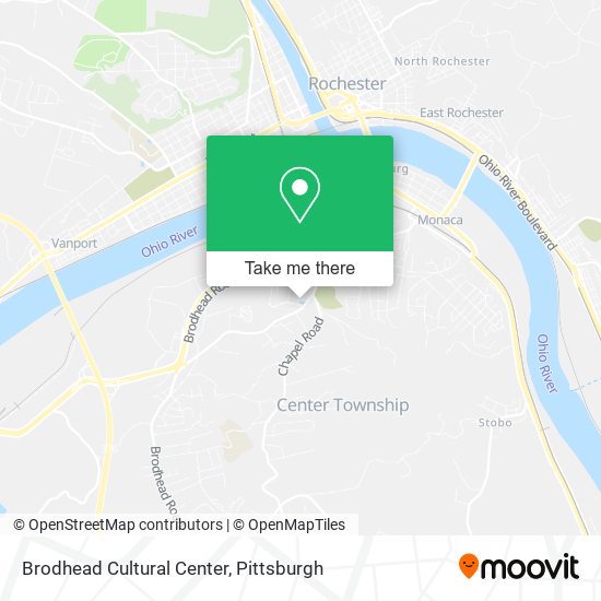 Brodhead Cultural Center map