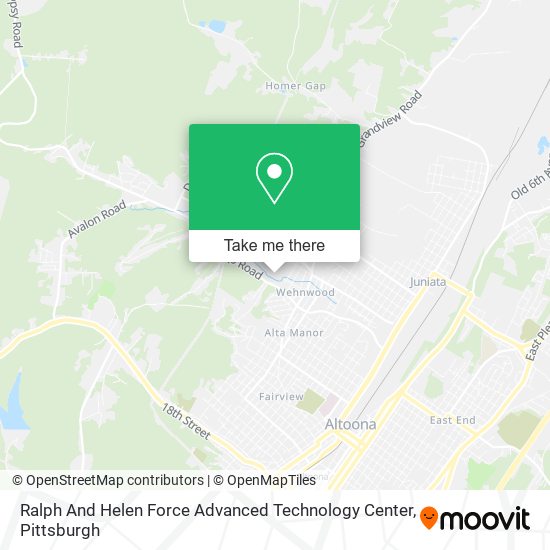 Mapa de Ralph And Helen Force Advanced Technology Center