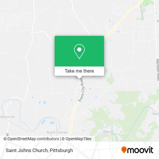 Saint Johns Church map