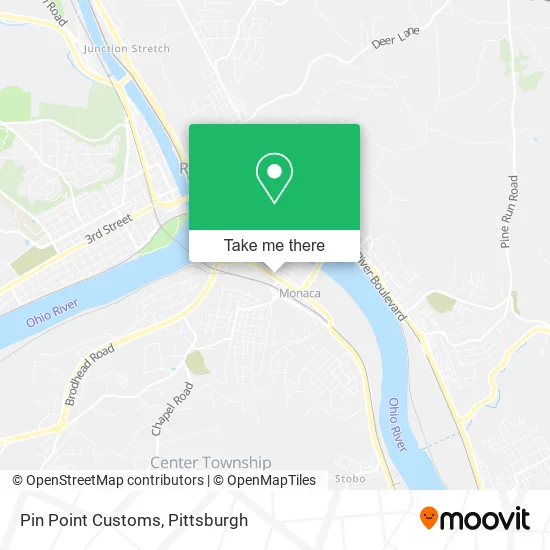 Pin Point Customs map