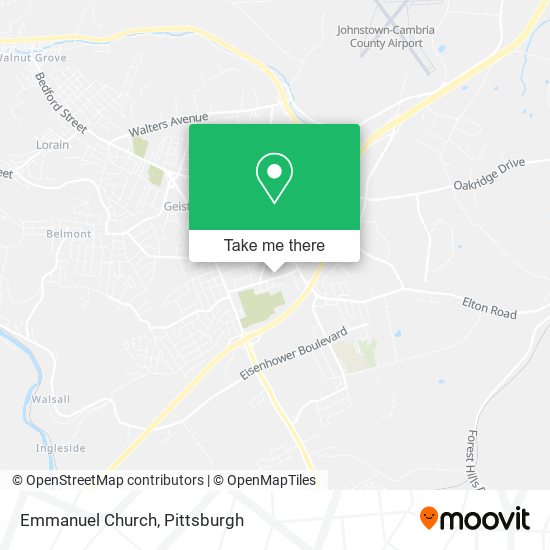 Mapa de Emmanuel Church