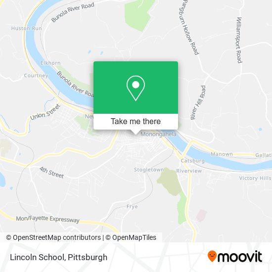 Lincoln School map