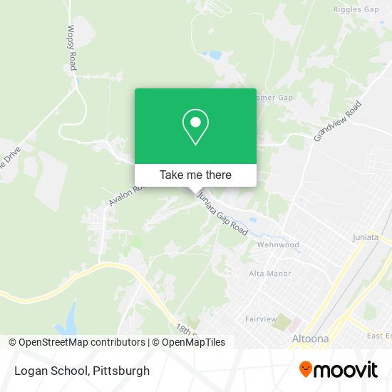 Mapa de Logan School