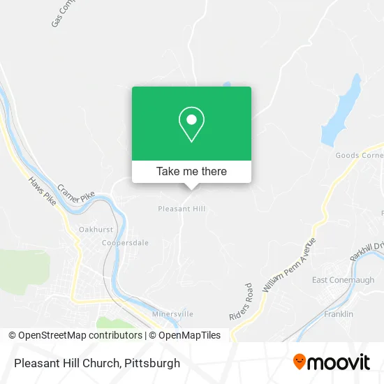 Mapa de Pleasant Hill Church
