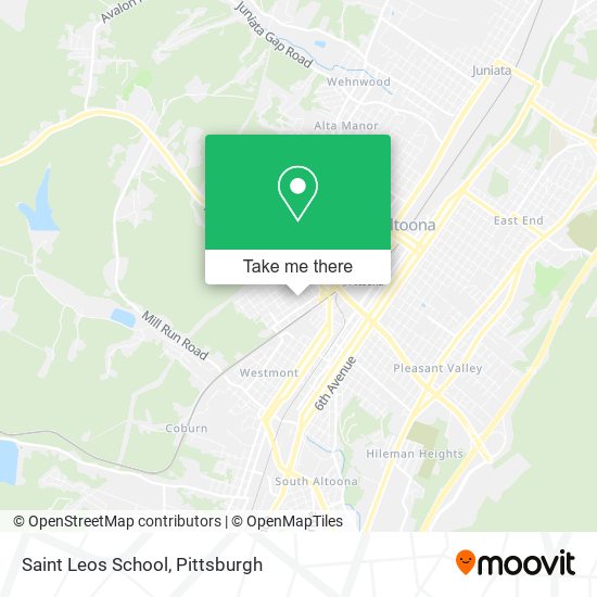 Saint Leos School map
