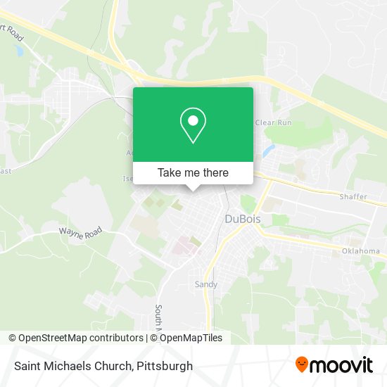 Saint Michaels Church map