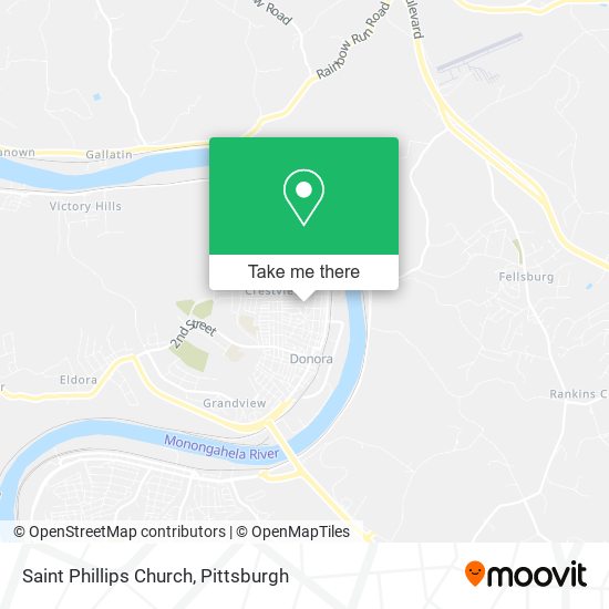 Saint Phillips Church map