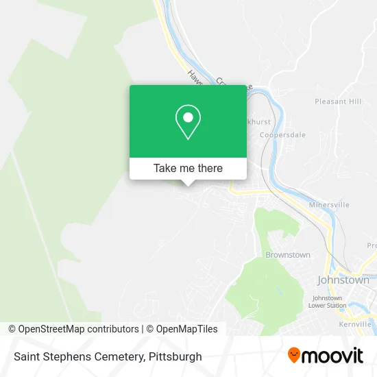 Saint Stephens Cemetery map