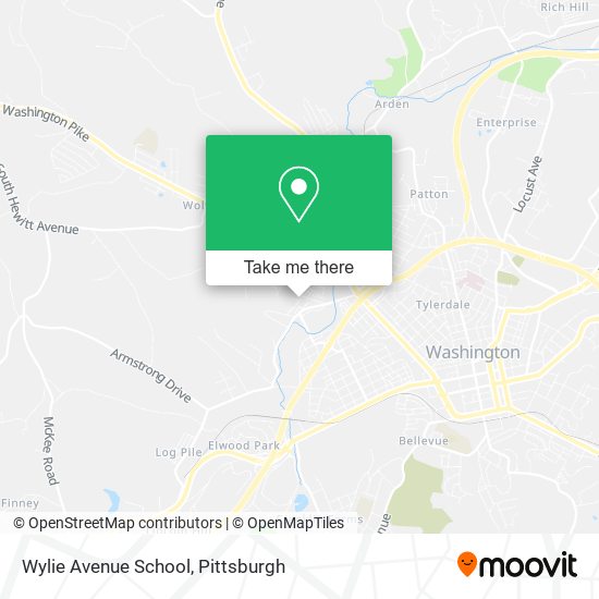 Mapa de Wylie Avenue School