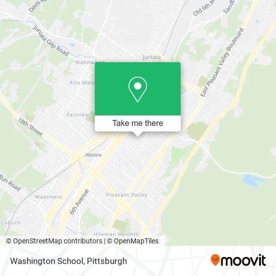 Washington School map